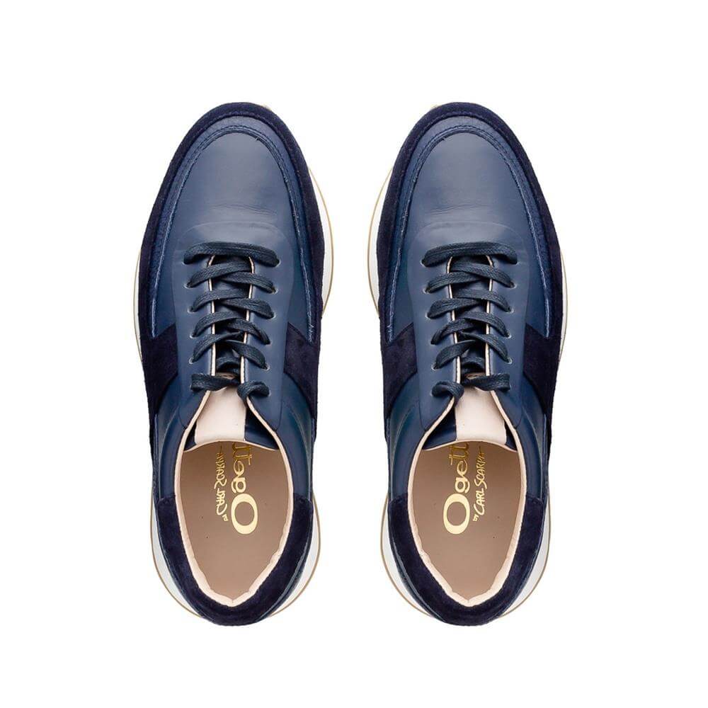 Polo leather store trainers